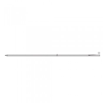 Kirschner Wire Drill Trocar Pointed - Round End Stainless Steel, 10 cm - 4" Diameter 1.0 mm Ø
